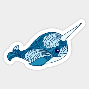 Narwhale Sticker